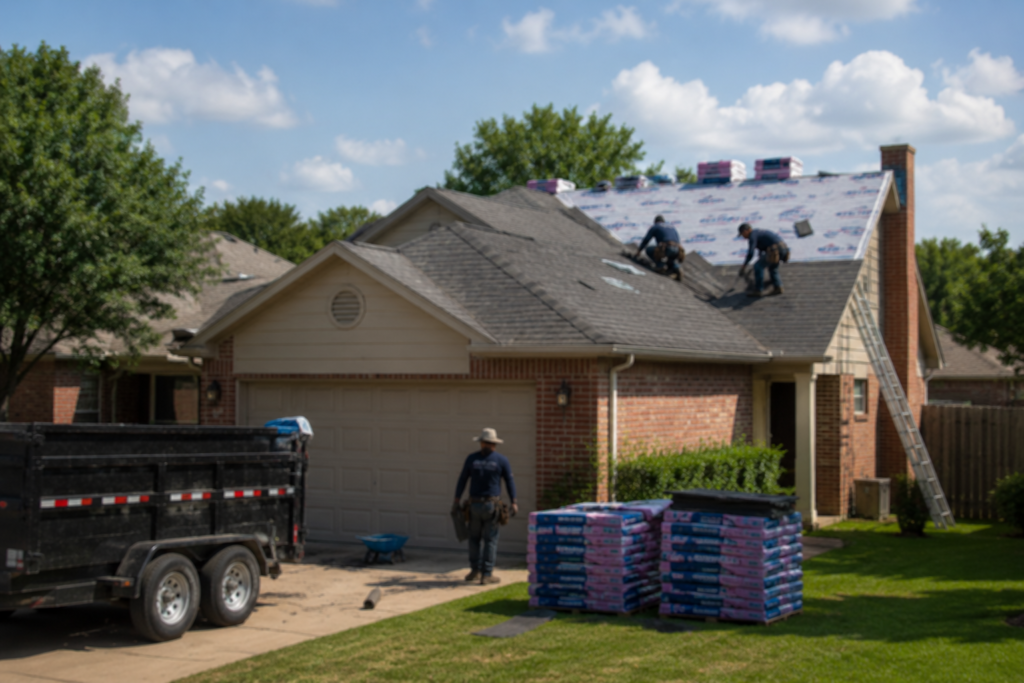 Residential roofing company north richland hills tx