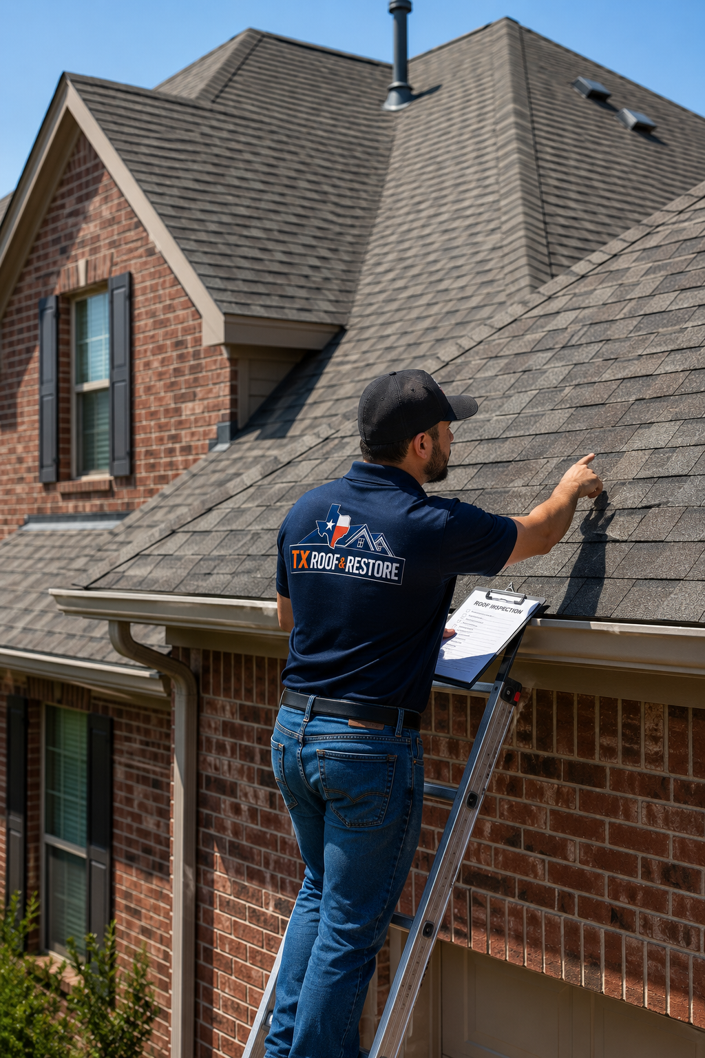 Roof inspection bedford tx