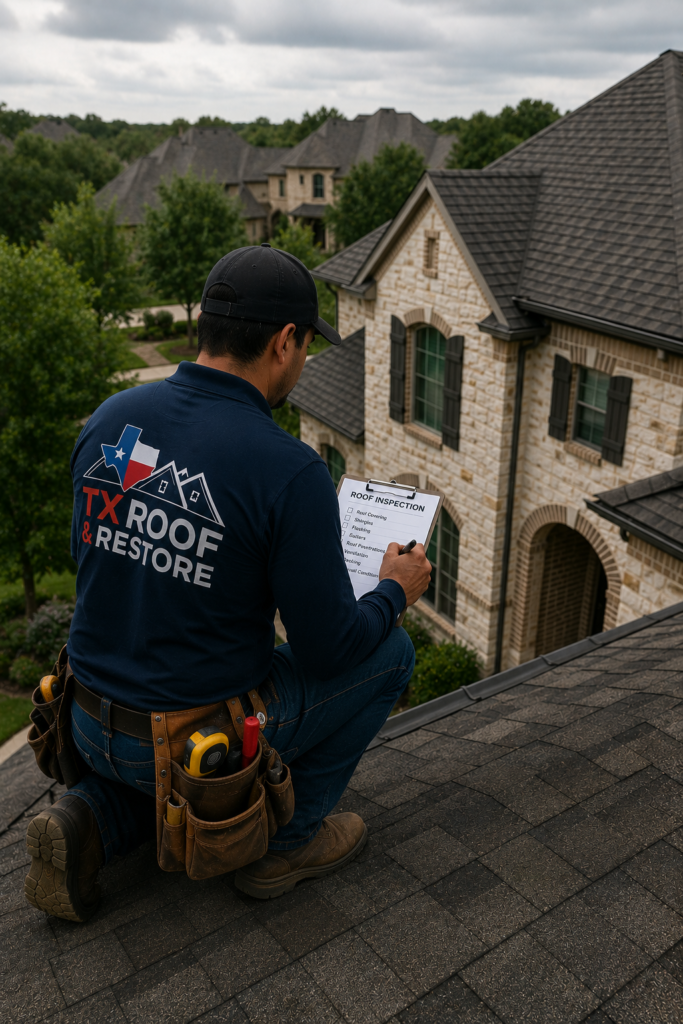 Roof inspection colleyville tx