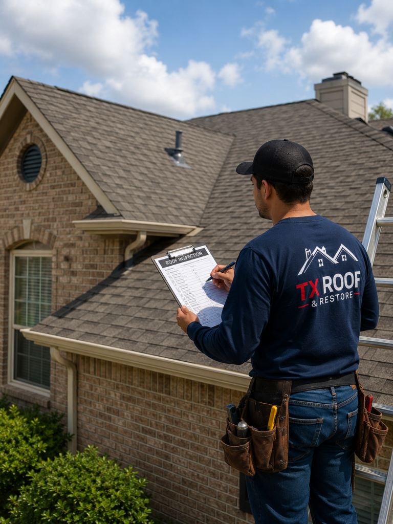 Roof inspection grapevine tx