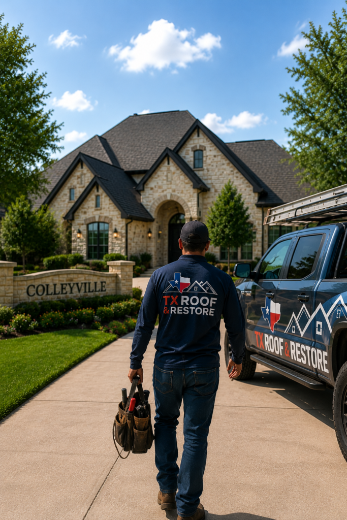 Roofing contractor colleyville tx