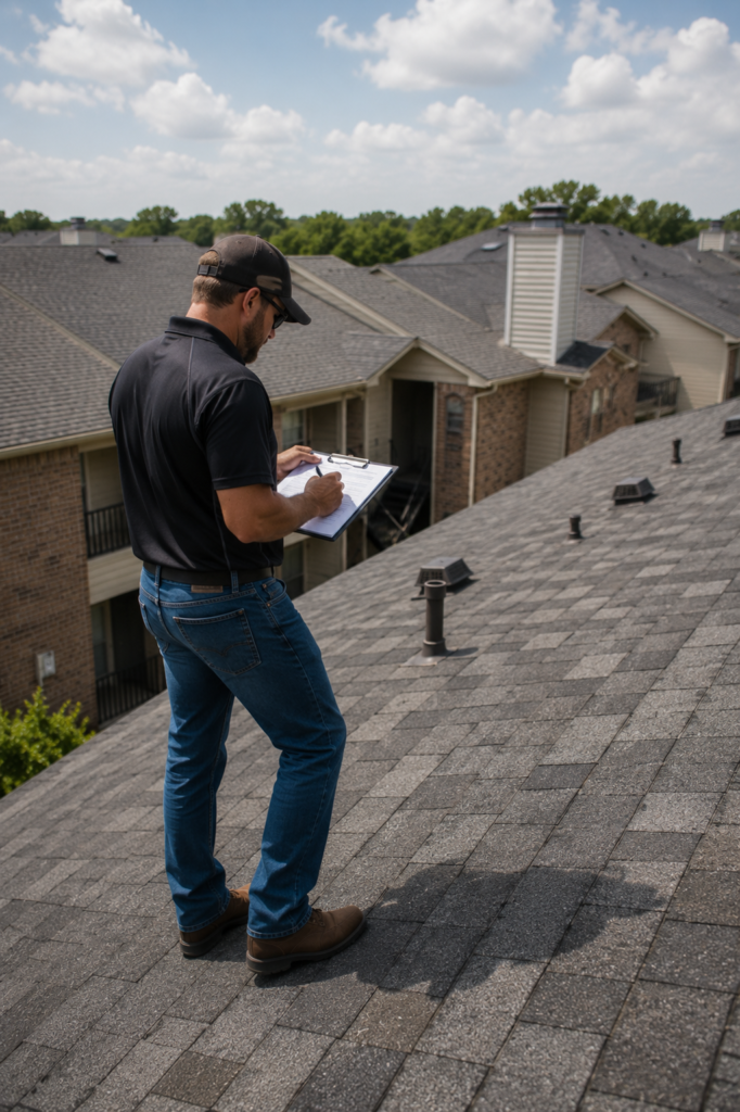 multifamily roof inspection dallas fort worth