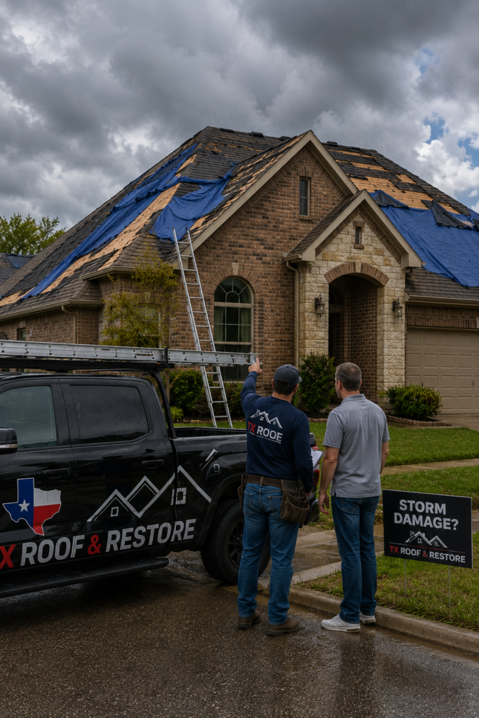 storm damage repair euless tx