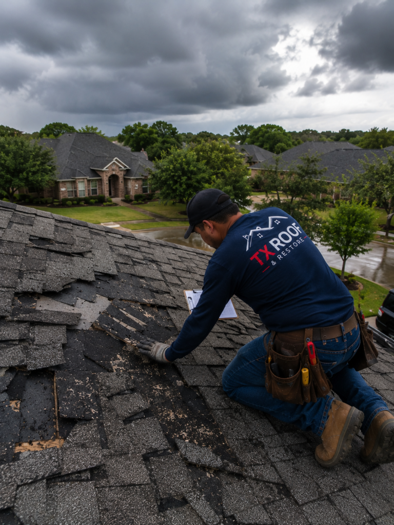 storm damage repair hurst tx
