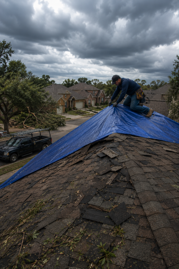 storm damage roofing service north richland hills tx